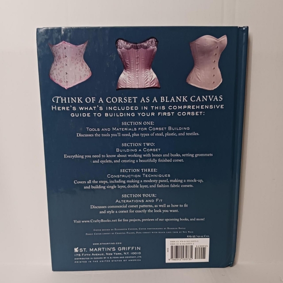 The Basics of Corset Building : A Handbook for Beginners by Linda Sparks - Picture 3 of 5